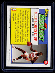 1992-93 Topps Michael Jordan 3 Basketball Chicago Bulls