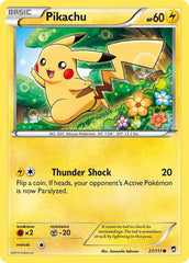 Pikachu Common XY - Furious Fists 27/111 NM