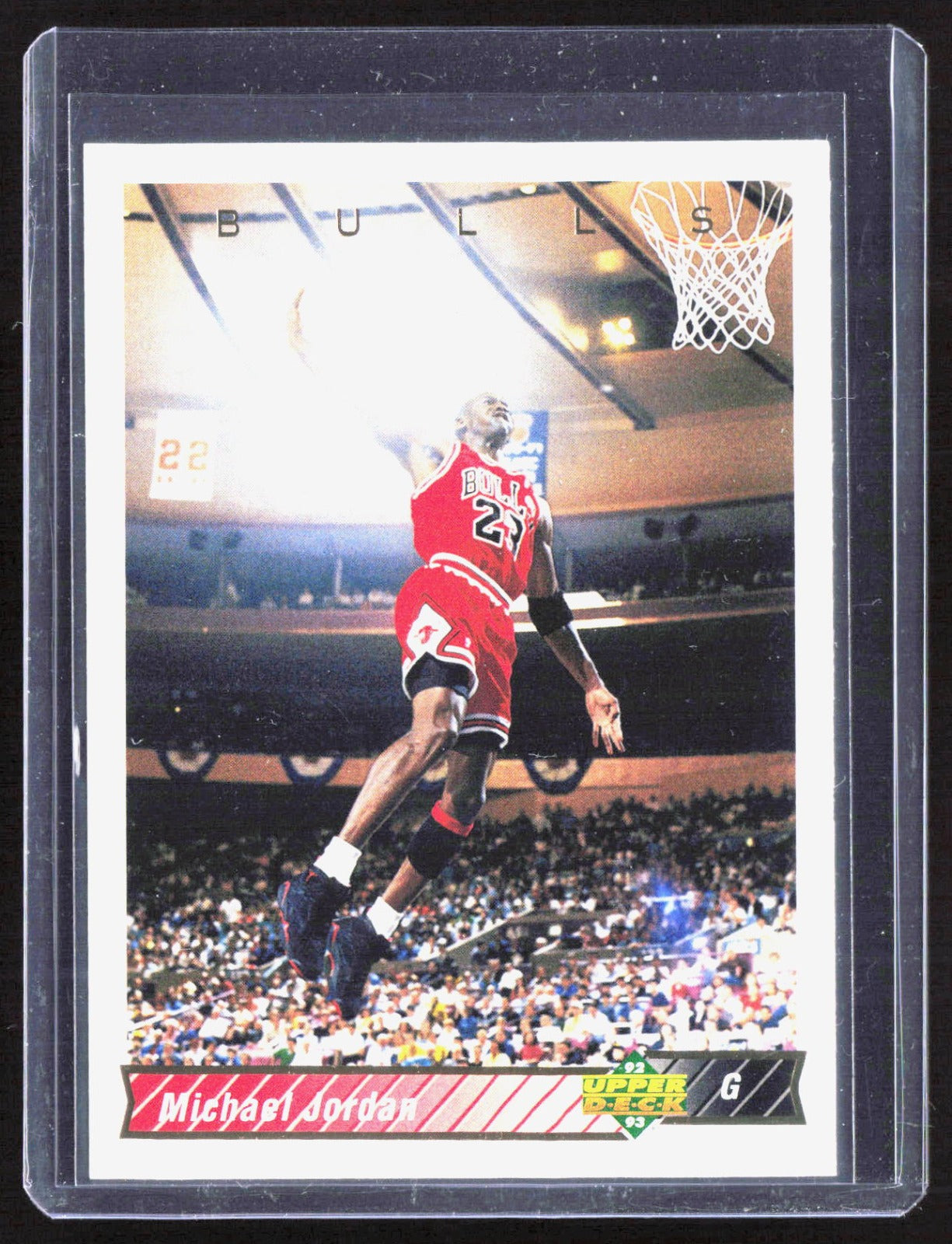1992-93 Upper Deck Michael Jordan  Variant 23 Basketball Chicago Bulls