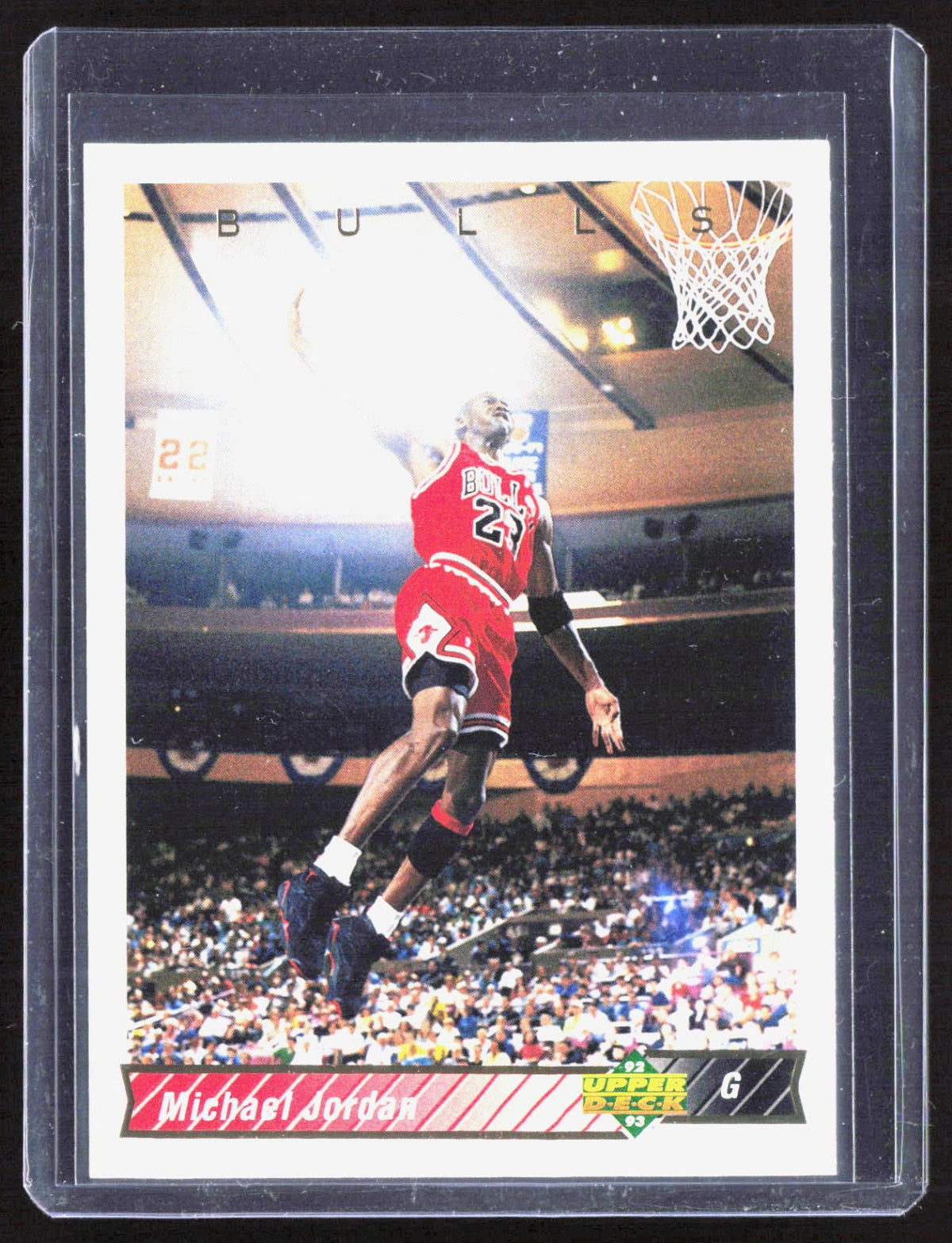 1992-93 Upper Deck Michael Jordan  Variant 23 Basketball Chicago Bulls