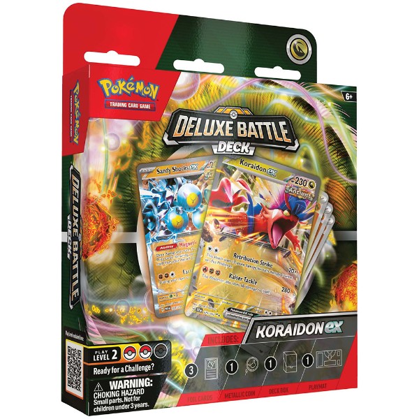 Pokemon - TCG - Miraidon/Koraidon ex Deluxe Battle Deck (Assorted)