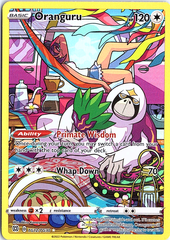 Oranguru Ultra Rare SWSH09: Brilliant Stars Trainer Gallery TG12/TG30 NM