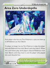 Area Zero Underdepths PRE 094/131 NM