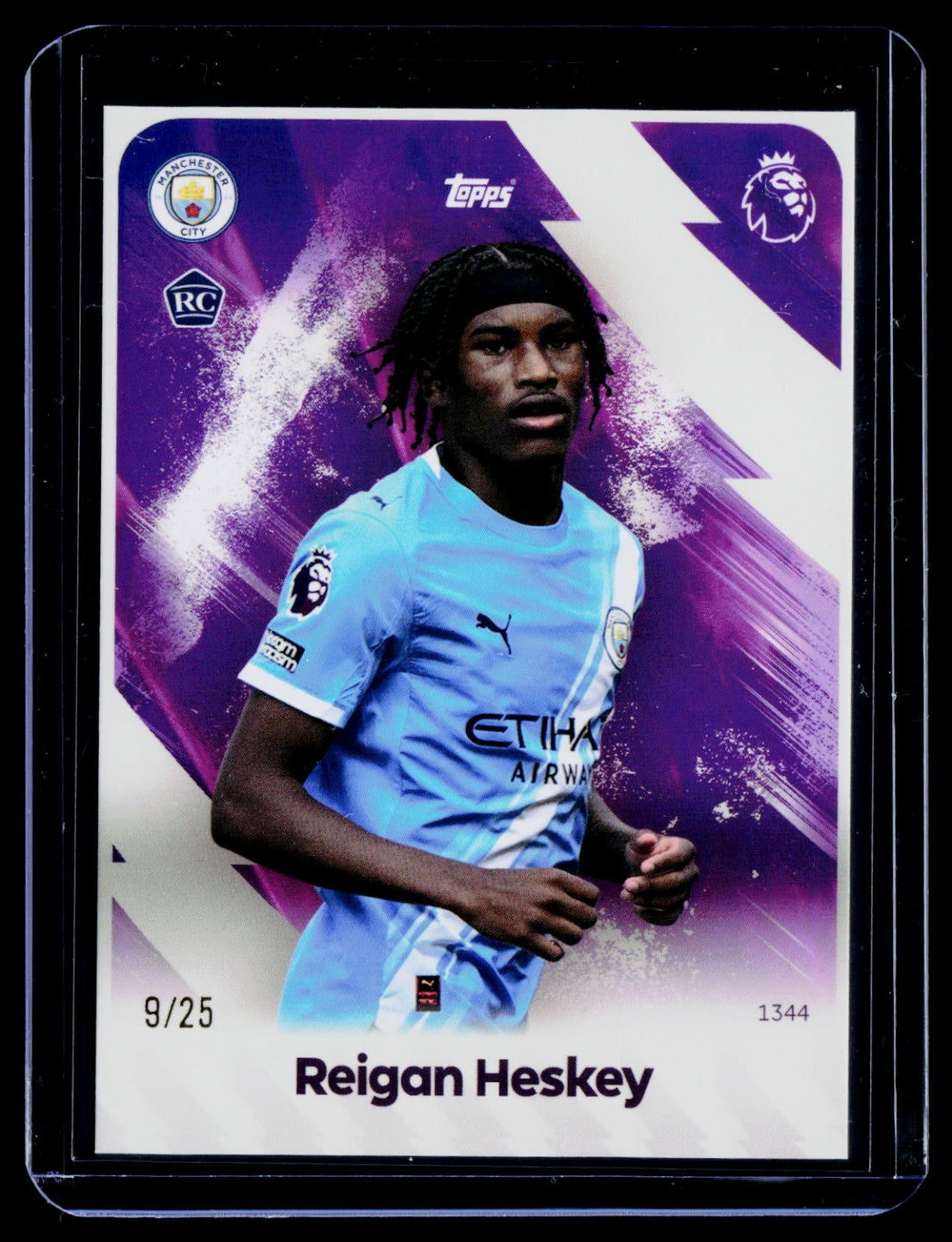 Reigan Heskey Topps TOTAL FOOTBALL /25