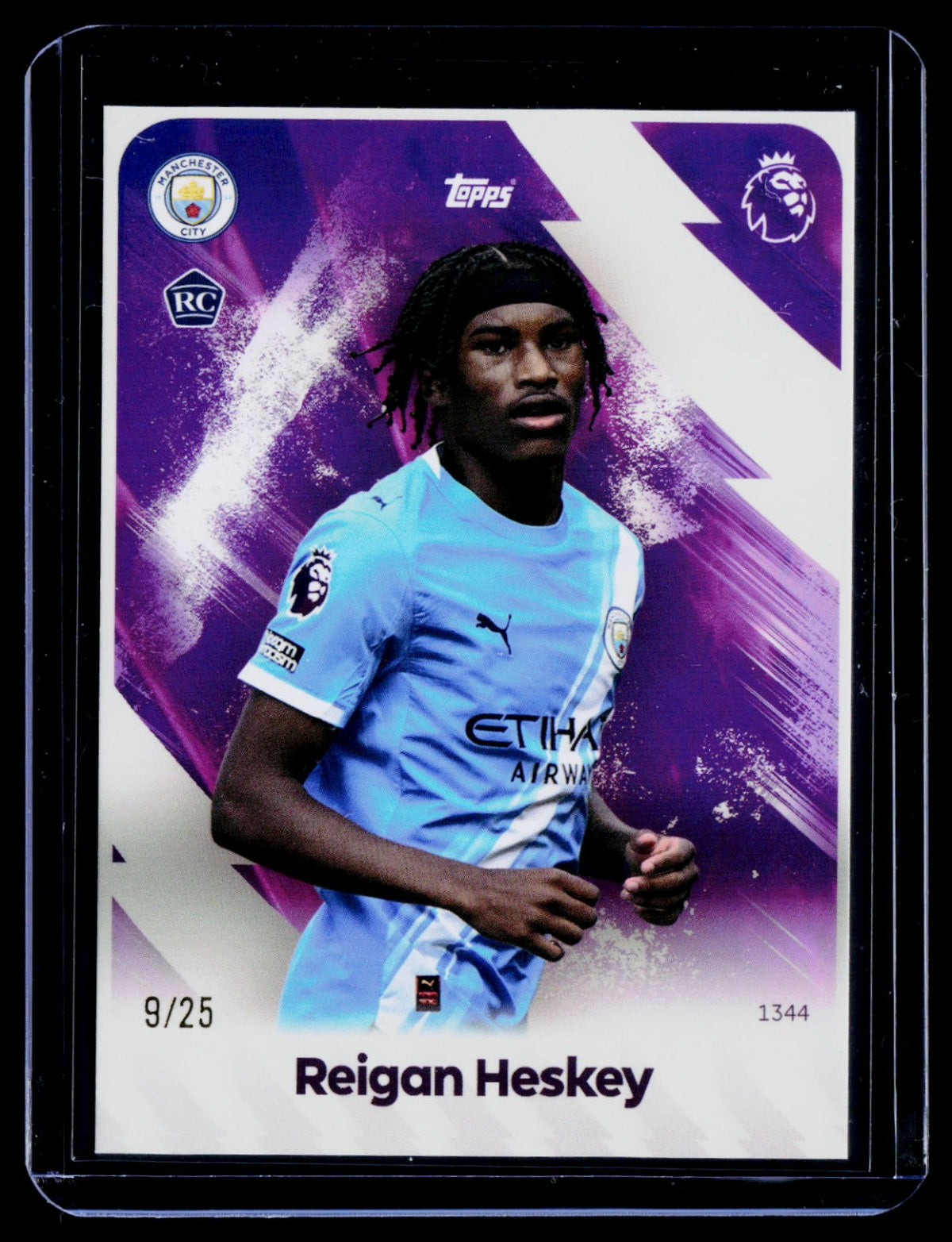 Reigan Heskey Topps TOTAL FOOTBALL /25