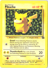 Pikachu (1) Promo WoTC Promo 01/53 LP