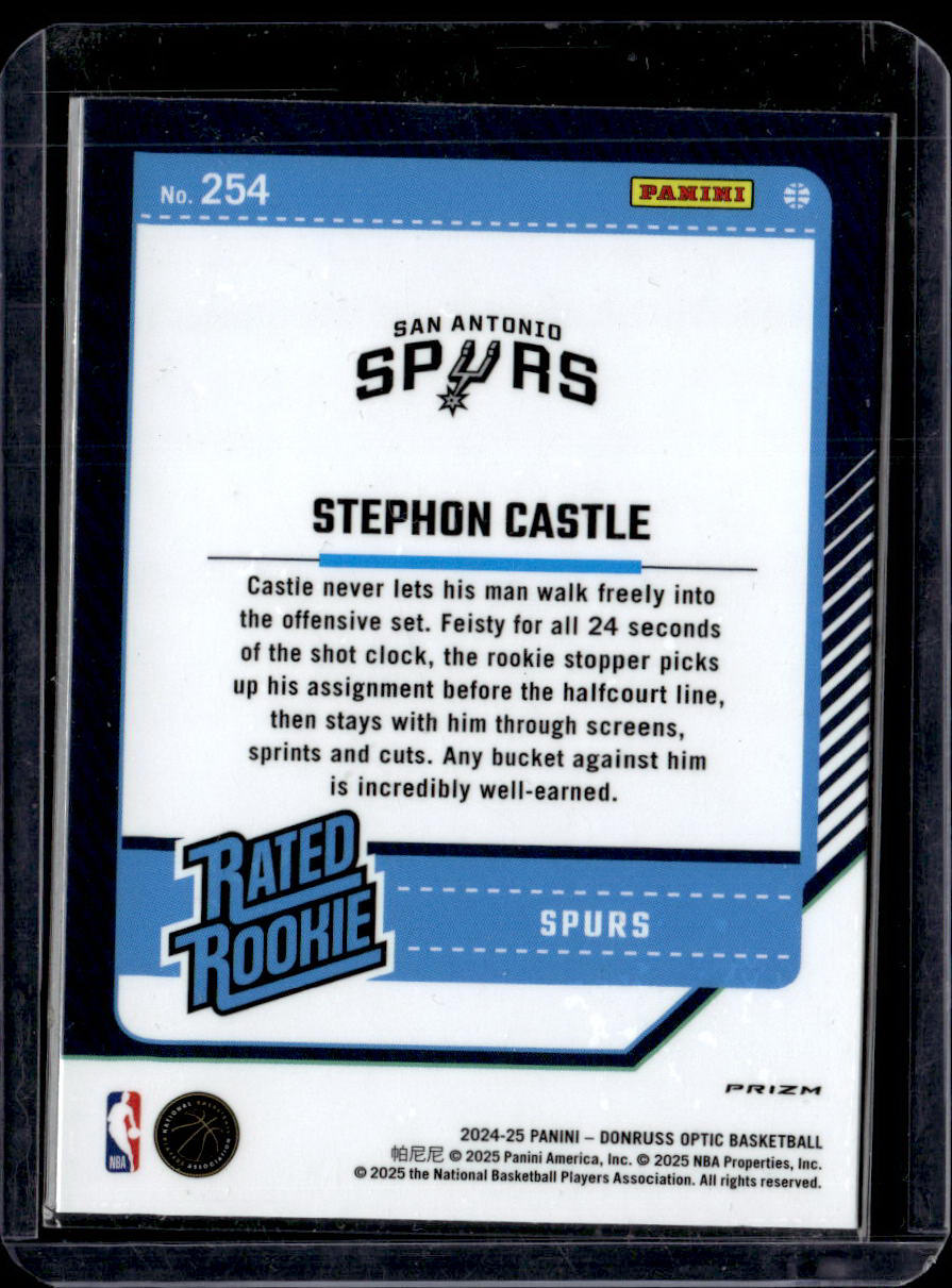 Stephon Castle Holo 254 NM (Back)