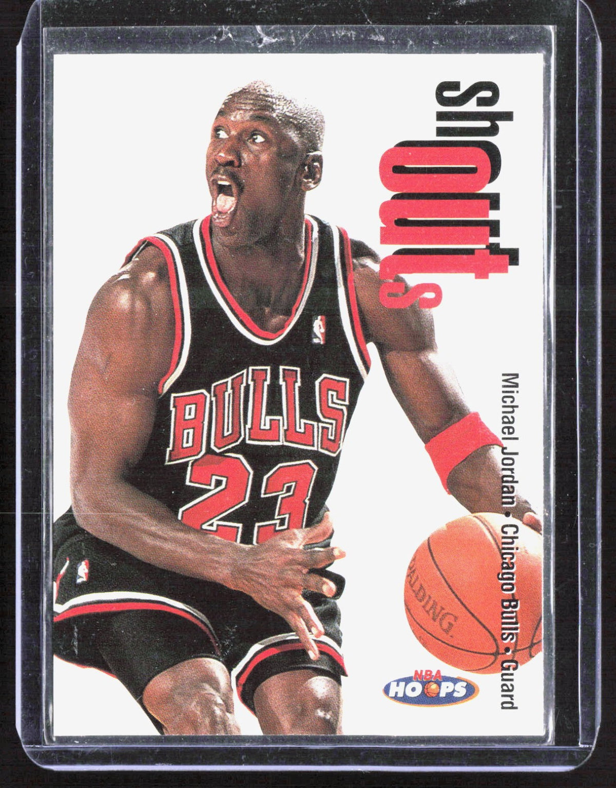 1998-99 Hoops - Shout Outs Michael Jordan 13 SO Basketball Chicago Bulls