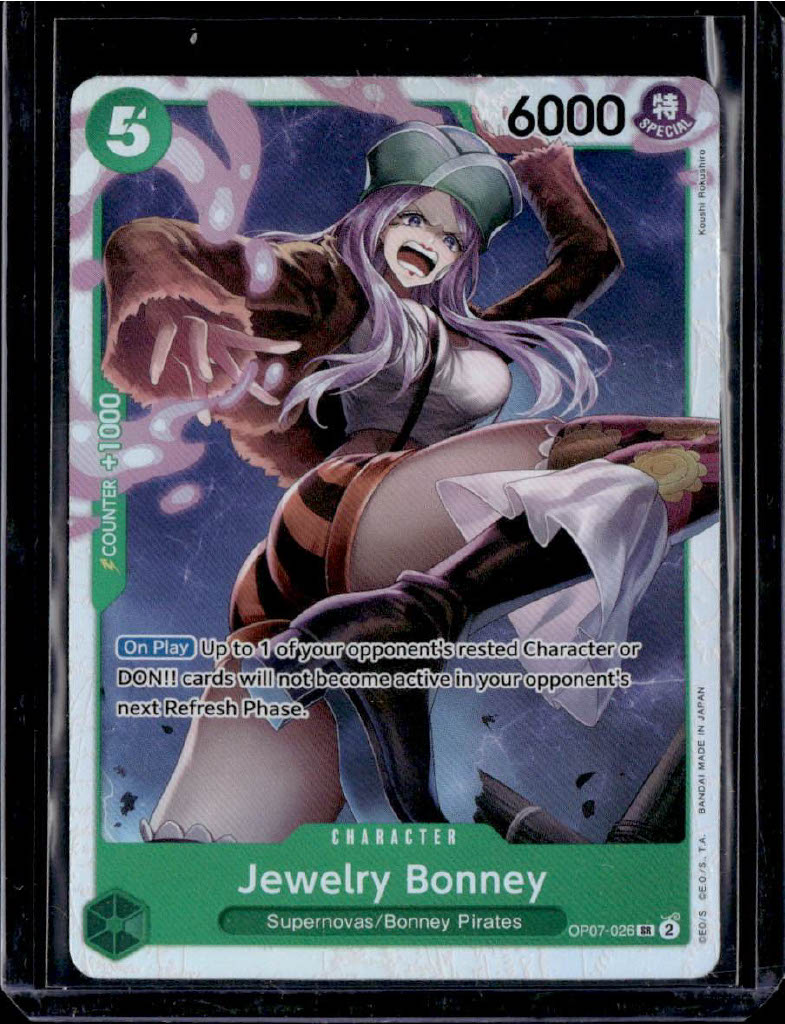 Jewelry Bonney (026) Foil 500 Years in the Future OP07-026 NM