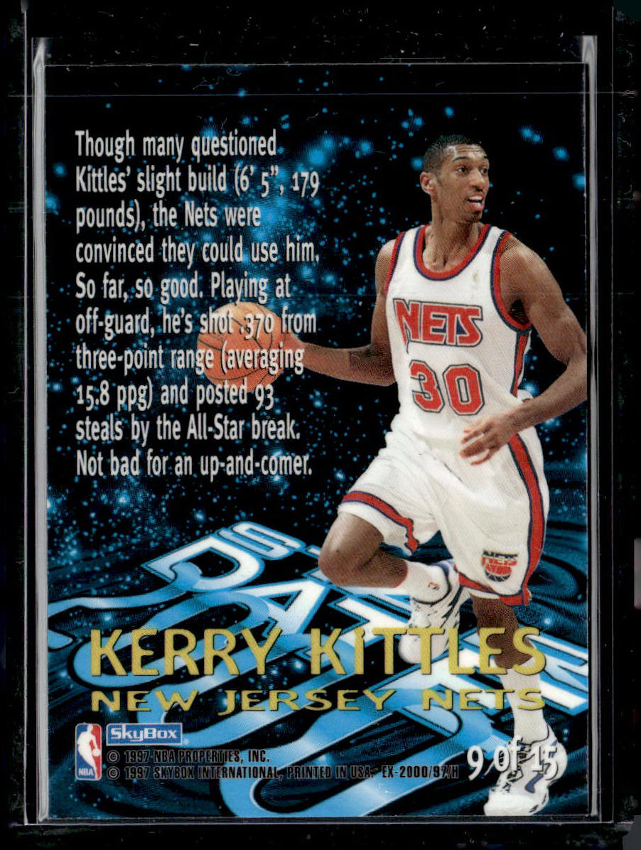 Kerry Kittles Star Date 2000 NM (Back)