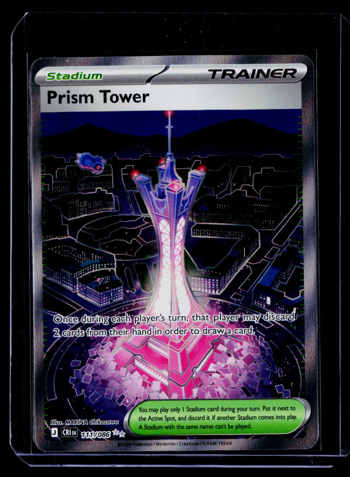 Prism Tower 111 CRI Holo NM