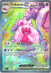 Tinkaton ex Special Illustration Rare SV02: Paldea Evolved 262/193 NM