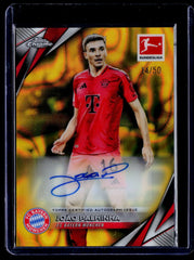 João Palhinha Topps Chrome Bundesliga - Base Autographs Gold Lava BA-JP NM