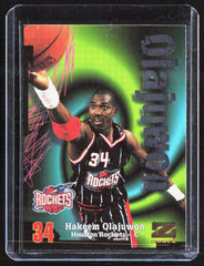 1997-98 SkyBox Z-Force Hakeem Olajuwon 134 Basketball Houston Rockets