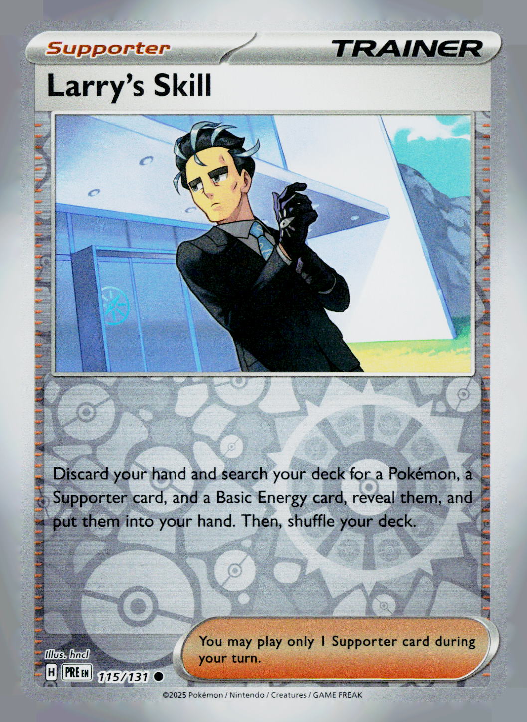 Larry's Skill PRE 115/131 Reverse Holo NM