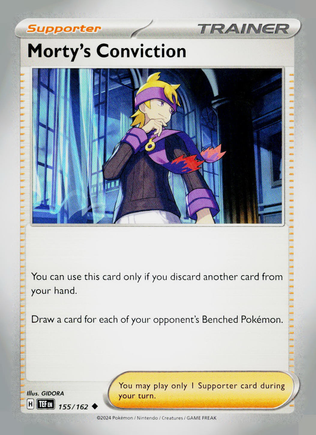 Morty's Conviction TEF NM