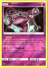 Mewtwo Rare SM - Unbroken Bonds 75/214 NM