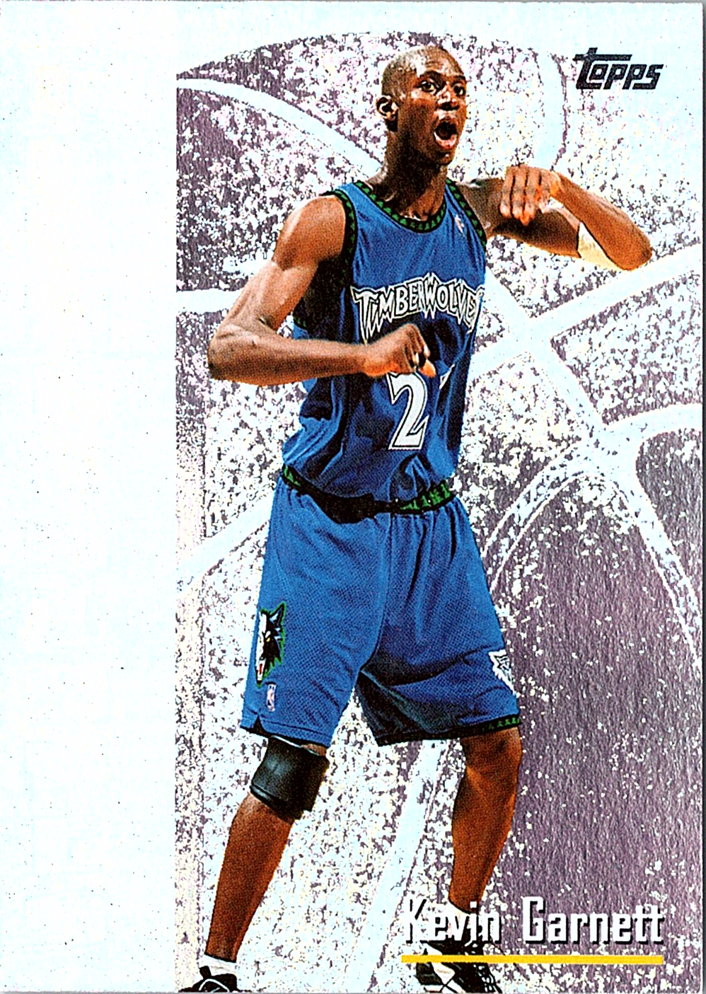 1998-99 Topps - Cornerstones Kevin Garnett C2 Basketball Minnesota Timberwolves