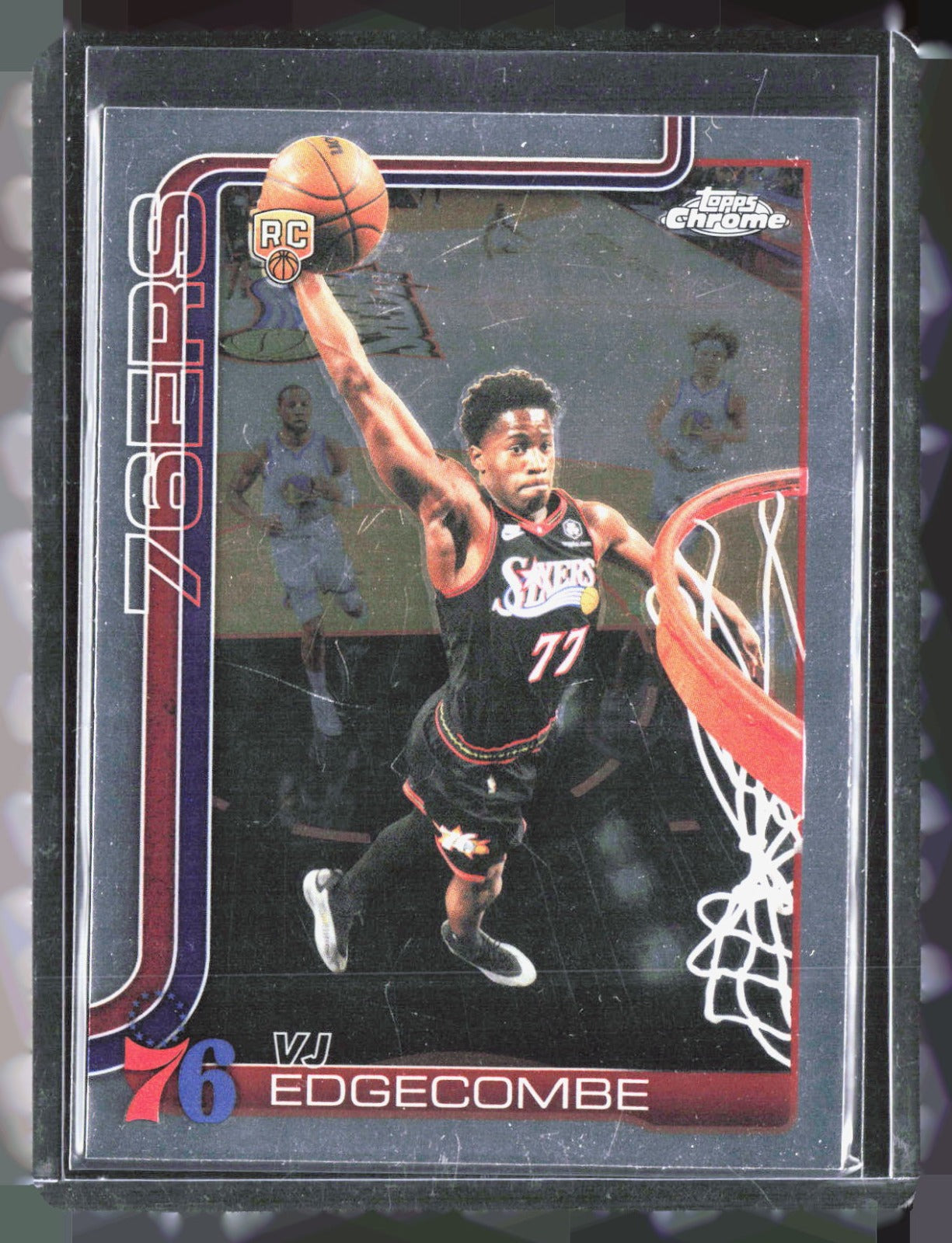 2025-26 Topps Chrome Update VJ Edgecombe 153 Basketball Philadelphia 76ers