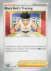 Black Belt's Training PRE 096/131 NM