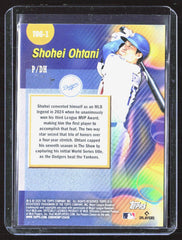 2026 Topps - Titans of the Game Shohei Ohtani TOG-1 Baseball Los Angeles Dodgers