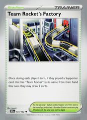 Team Rocket's Factory DRI 173/182 NM