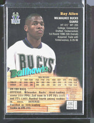 1997-98 Finest Ray Allen 152 Basketball Milwaukee Bucks