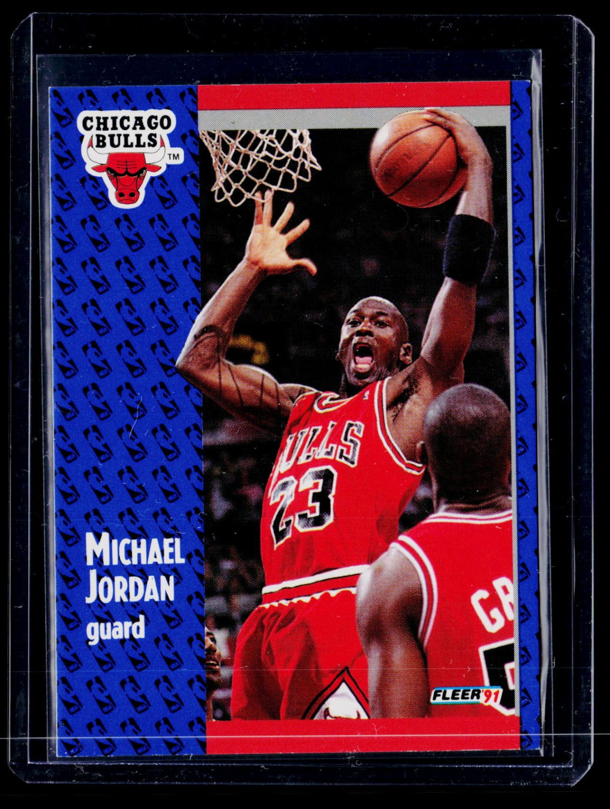 1991-92 Fleer Michael Jordan 29 Basketball Chicago Bulls