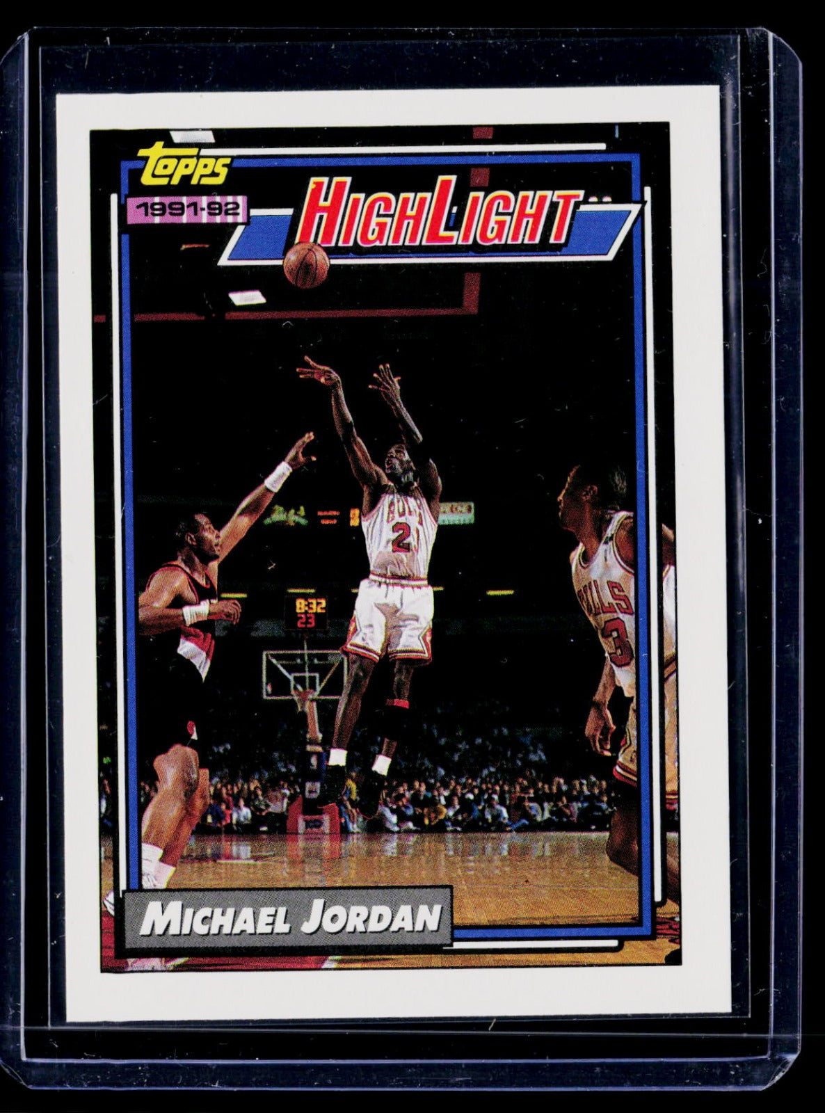 1992-93 Topps Michael Jordan 3 Basketball Chicago Bulls