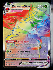 Orbeetle VMAX (Secret) Holo SWSH04: Vivid Voltage 186/185 NM
