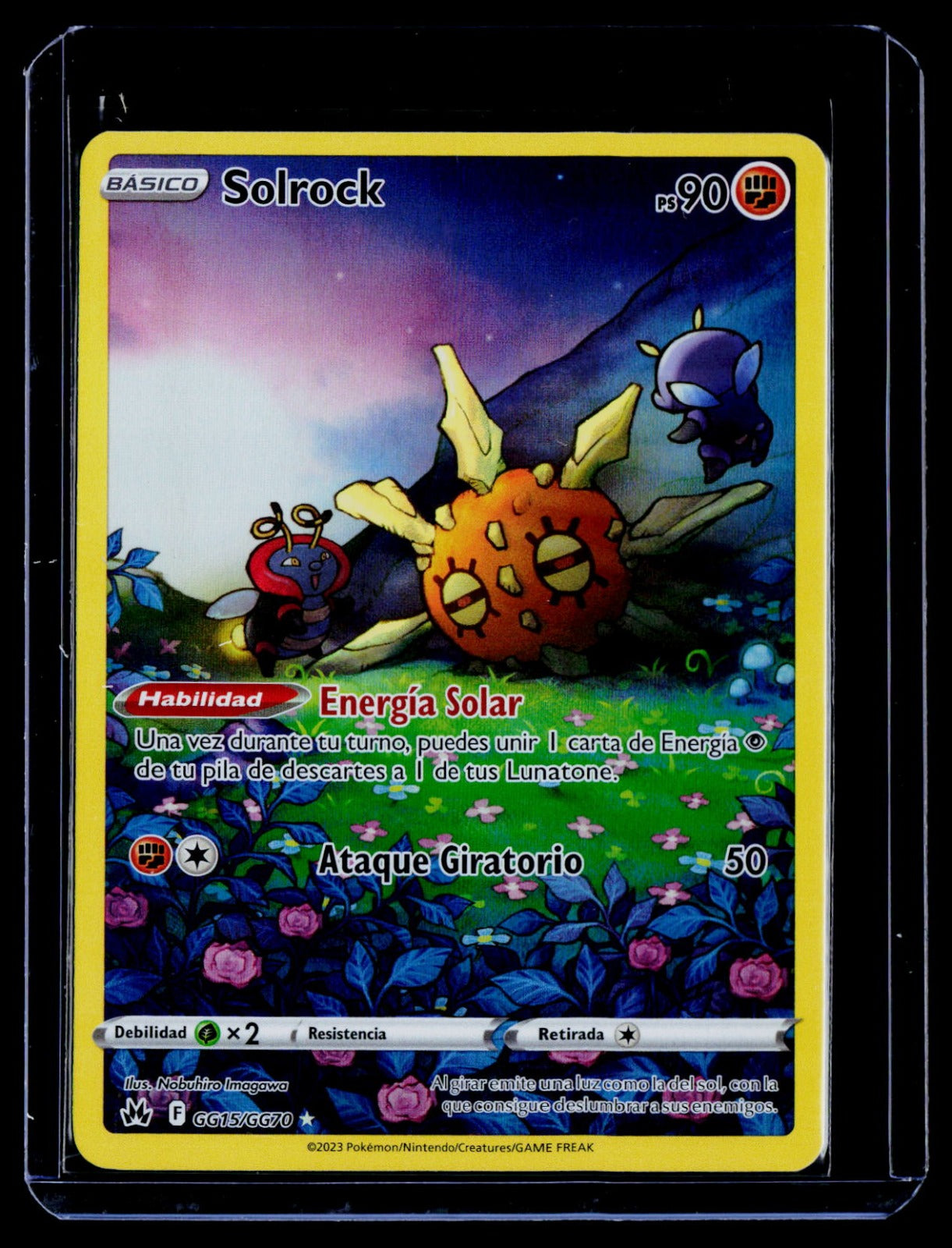 Solrock Holo SWSH: Crown Zenith: Galarian Gallery GG15/GG70 NM