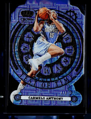 Carmelo Anthony Panini Crown Royale - Test of Time International Gold 3 NM