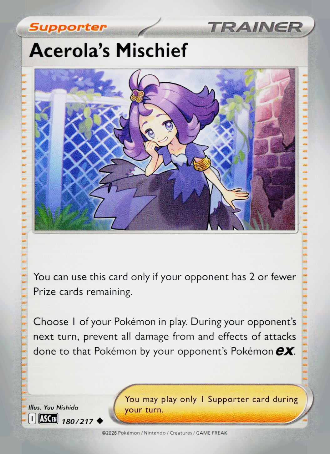 Acerola's Mischief ASC 180/217 NM