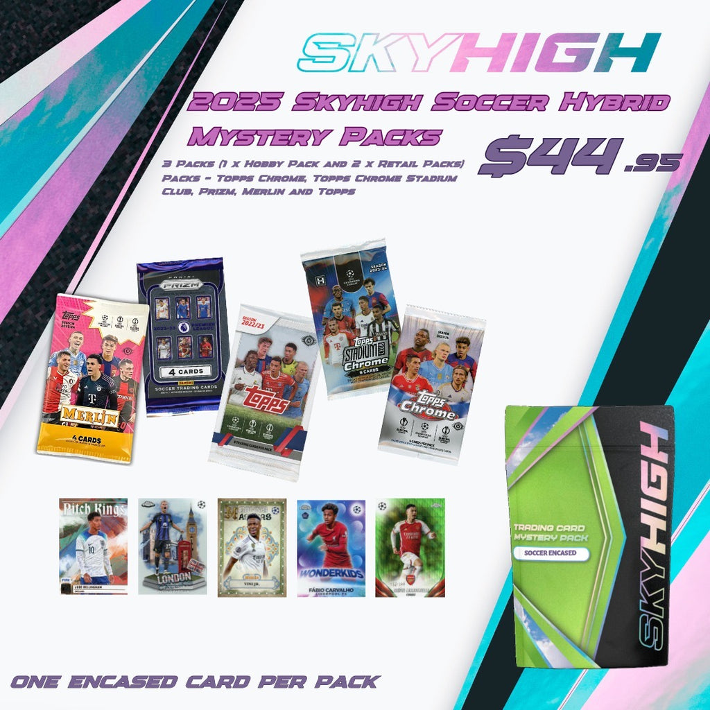 2024 Skyhigh Cards Soccer Hybrid Mystery Pack