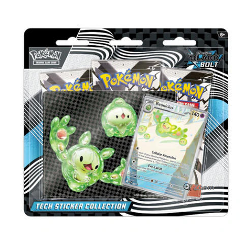 Pokemon TCG: Scarlet & Violet Black Bolt Tech Sticker 3-Pack