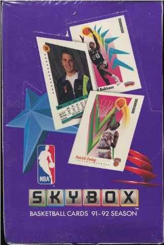 1991-92 Skybox Series 1 Basketball Box