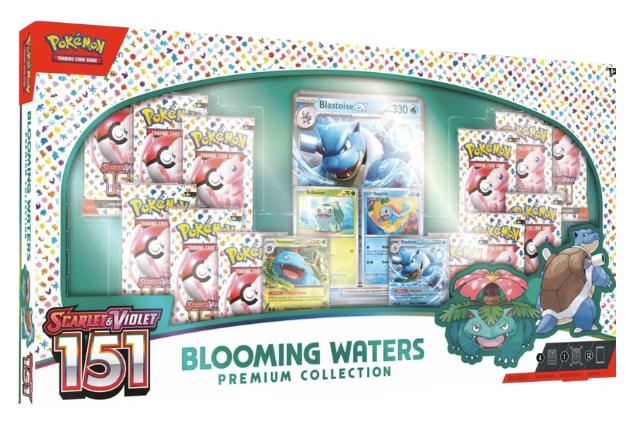Pokemon TCG Blooming Waters 151 Premium Collection