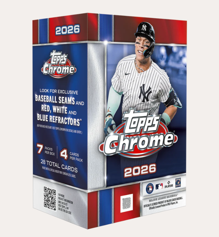 2026 Topps Chrome Baseball Value Box