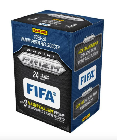 2025-26 Panini Prizm FIFA Soccer 6-Pack Blaster Box