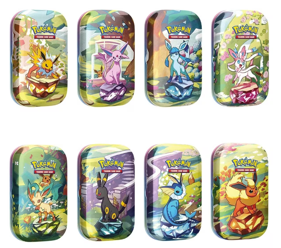 Pokemon Trading Card Game: Scarlet & Violet Prismatic Evolutions Mini Tin - Assorted