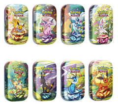 Pokemon Trading Card Game: Scarlet & Violet Prismatic Evolutions Mini Tin - Assorted