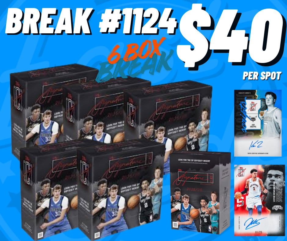 BREAK #1124 - MID BOY BREAK FRIDAY 19.06.26 - EBAY LIVE