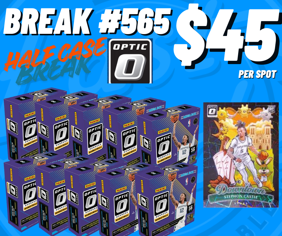 BREAK #565 - OPTIC MEGA HALF CASE BREAK THURSDAY 12.02.26 - EBAY LIVE