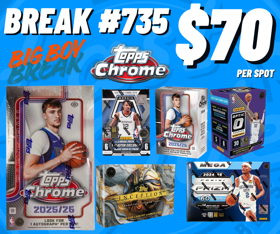 BREAK #735 - BIG BOY BREAK THURSDAY 26.03.26 - EBAY LIVE