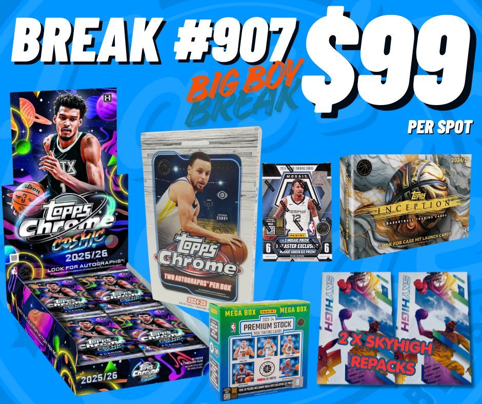 BREAK #907 - TOPPS COSMIC BIG BOY BREAK THURSDAY 30.04.26 - EBAY LIVE
