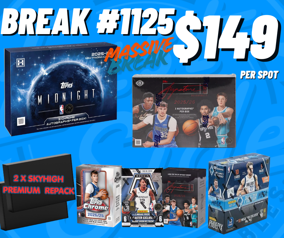 BREAK #1125 - MASSIVE BREAK FRIDAY 19.06.26 - EBAY LIVE