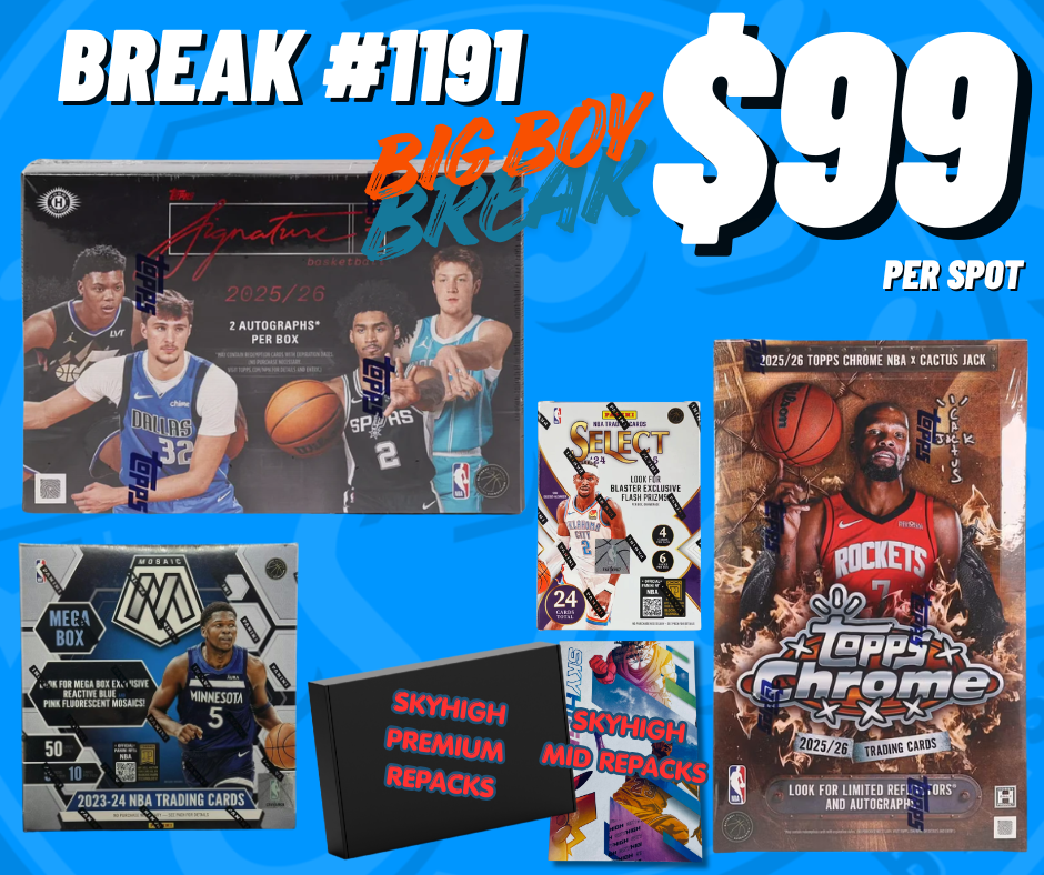 BREAK #1191 - BIG BOY BREAK THURSDAY 02.07.26 - EBAY LIVE