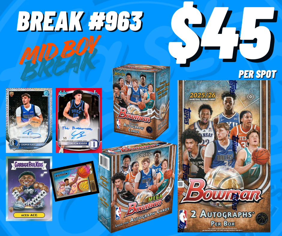 BREAK #962 - MID BOY BREAK THURSDAY 14.05.26 - EBAY LIVE