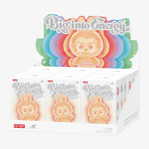 POPMART Labubu V3 Big into Energy Series-Vinyl Plush Pendant Blind Case (6 boxes)