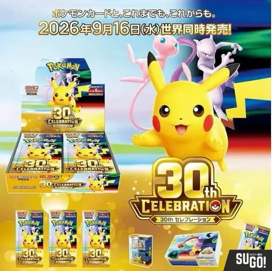 Pokemon 30th Anniversary M6a Booster Pack [Japanese] TCG